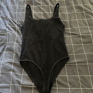 black bodysuit